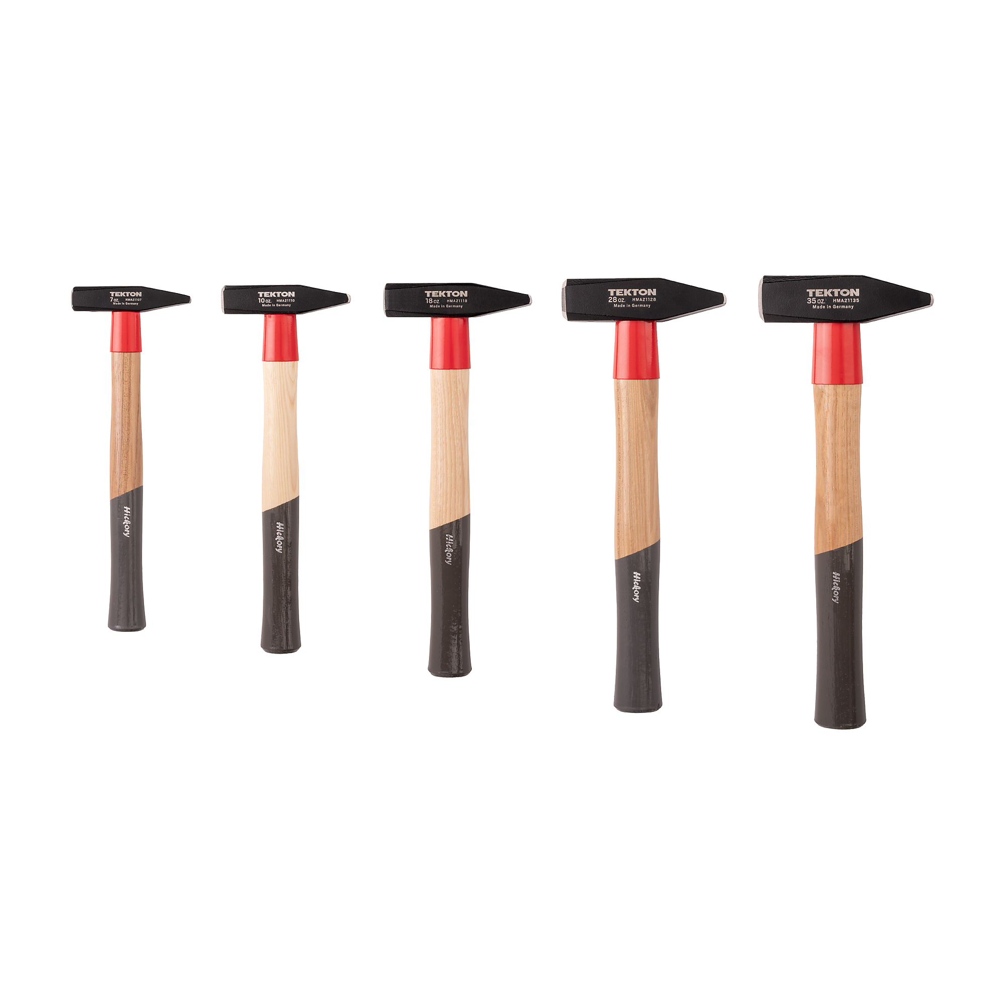 TEKTON Cross Peen Hammer Set, 5-Piece (7, 10, 18, 28, 35 oz.) | HMA92002